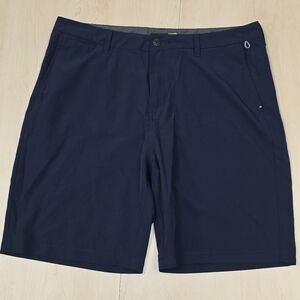 Quiksilver Men's Navy Flat Front Shorts